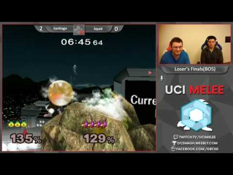 UCI Biweekly 30 Loser's Finals - Santiago(Sheik) vs Squid(Falco)