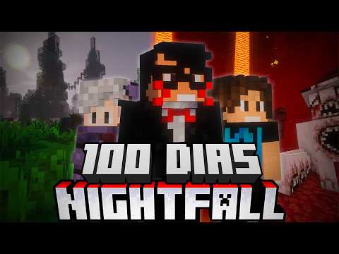 SOBREVIVI 100 DIAS NO NIGHTFALL, MOD DO MINECRAFT - O FILME