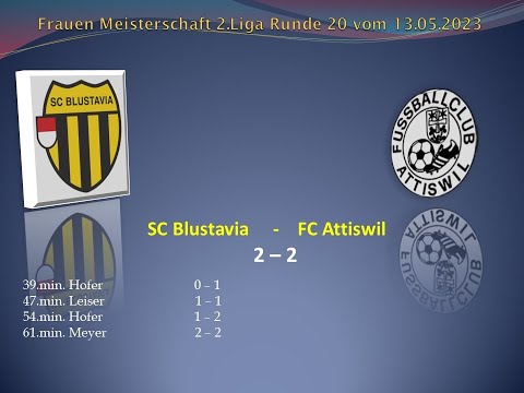 Frauen Meisterschaft 2. Liga SC Blustavia - FC Attiswil
