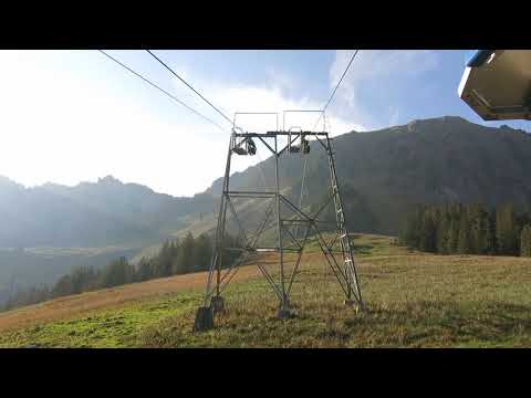 Luftseilbahn Rugisbalm - Lutersee Bergfahrt - cable car Switzerland