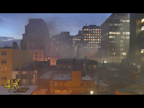 Toronto: Major 6 alarm fire at sports club with roof collapse 2-14-2017