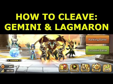 HOW TO G3 RTA CLEAVE USING GEMINI AND LAGMARON - Summoners War