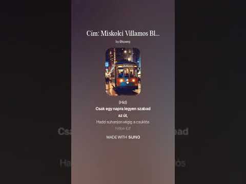 Miskolci villamosbaleset Blues v2 (Suno AI)