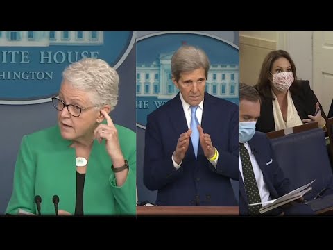 John Kerry & Gina McCarthy Press Briefing: Climate, Putin, China  4/22/2021