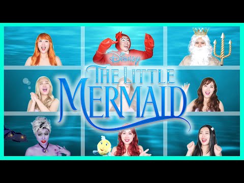 “LITTLE MERMAID MEDLEY” (One Woman Cover) I LOVE DISNEY♥ GAIA MUSICAL