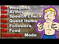 How I Beat The HARDEST Fallout New Vegas Challenge No Items No Speech Hardcore