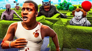 Escapa el laberinto asesino de Pennywise en GTA 5