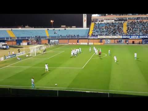 Avaí x Paysandu. 30/09/16... Gol de cabeça, golaço do avai