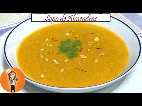 Sopa de Almendras | Receta de Cocina en Familia