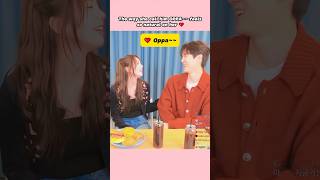 She called him Oppa 😍😍 #yooyeonseok #chaesoobin #whenthephonerings