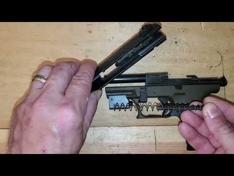 Walther P22 - Assembly and disassembly for cleaning
