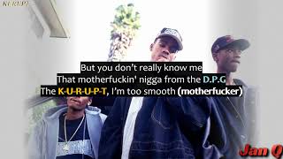 Tha Dogg Pound ft. Snoop Dogg - Smooth (Lyrics)