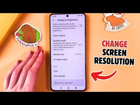 How to Change Screen Resolution on POCO F6