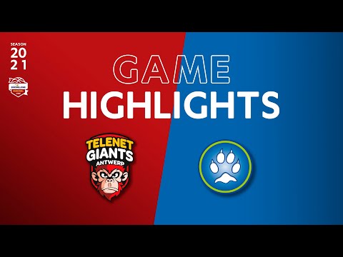 GAME HIGHLIGHTS | 20-21 Play-offs | Telenet Giants Antwerp vs Mons-Hainaut (Semi Finals Game 2)