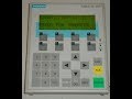 Formatting Simatic OP7 HMI