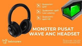 Monsterın Yeni Kulaklığı ! Monster Pusat Wave ANC Bluetooth Headset