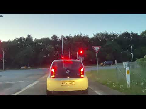 Highway In Denmark  || E47 Highway To Jyllingevej Street || Copenhagen Zone || European route E47