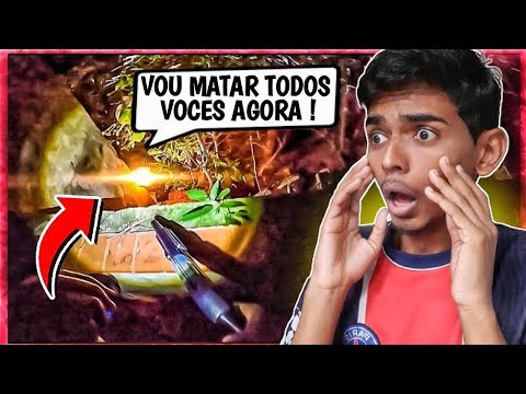 (o renato levou 1 TIR0 ? 😱😱) OBSESSOR ATACOU A GENTE - CAÇADORES DE LENDAS [ REACT ] - Renato Garcia