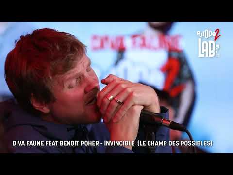 Diva Faune et Benoît Poher (Kyo) en live avec "Invincible" dans Europe 2 Lab