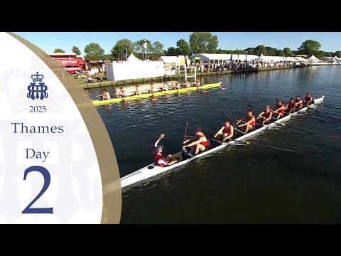Leander Club v Marlow R.C. 'A' - Thames | Henley 2025 Day 2