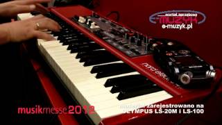 Video thumbnail for Clavia Nord Electro 4D demo - Musikmesse 2012 by E-MUZYK