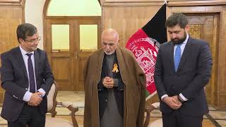 رئیس جمهور غنی تمام محصولات افغانستان باید به مارکیت جهانی رسانیده شود.