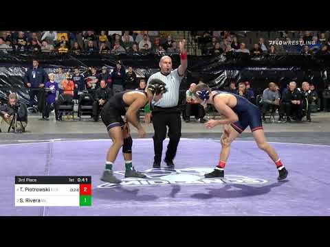 Sebastian Rivera vs Travis Piotrowski - 2020 Midlands 133 lbs 3rd Place