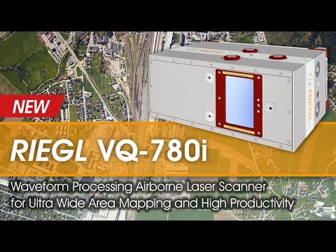 RIEGL VQ-780i Waveform Processing Airborne LiDAR System