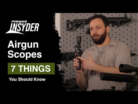 7 things to know about airgun scopes