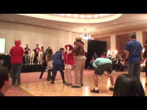 Youmacon 2010 Part 57 - Live Action Mario Party: Over and Under Relay