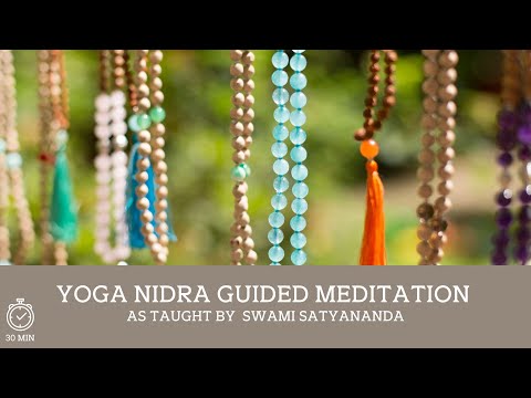 Yoga Nidra Meditation (as by Swami Satyananda)