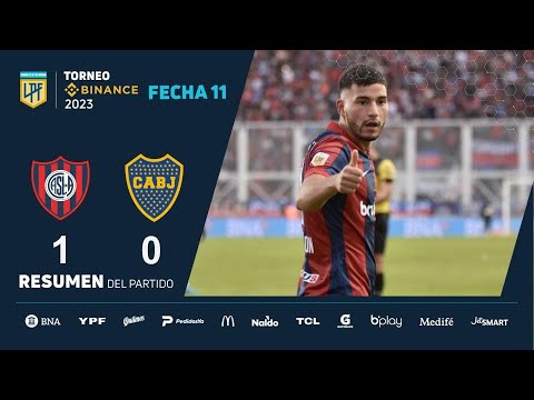 #TorneoBinance 2023 | Fecha 11 | resumen de San Lorenzo - Boca