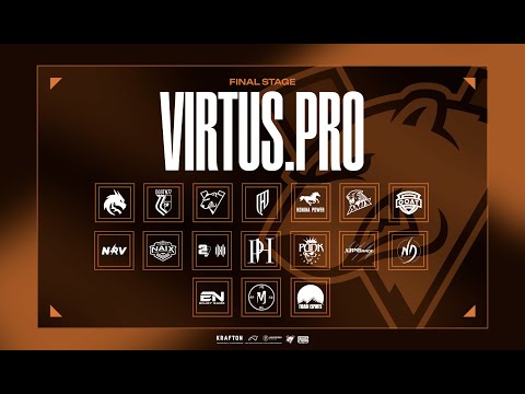 Virtus.pro x PUBGM Series 2 | Final Stage