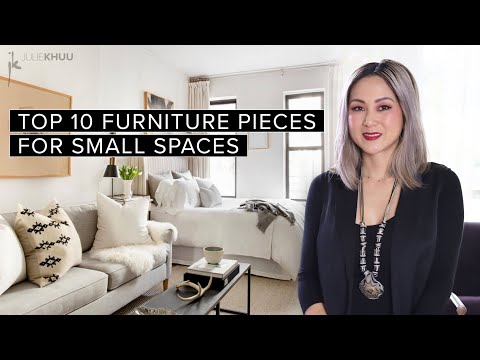 TOP 10 Furniture Pieces for Small Spaces (Perfect for Apartments & Studios!) - SMALL SPACE SERIES