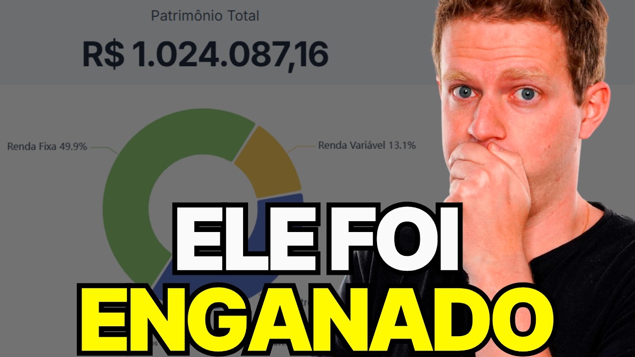 ELE TINHA R$1 MILHÃO E FOI ENGANADO