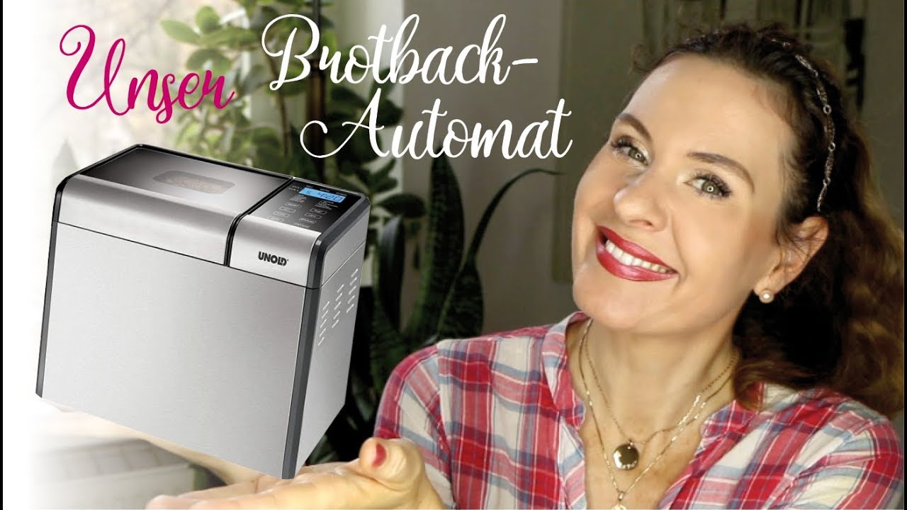 easy leckeres Brot selbst backen 🍞 Unold Backautomat 😋 meine liebste Brotbackmaschine