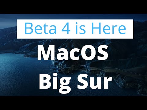 BigSur Beta 4 Update [MY OPINION]