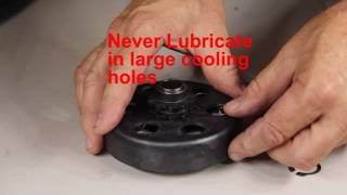Coleman CT200U Clutch Removal, Cleaning and lubrication