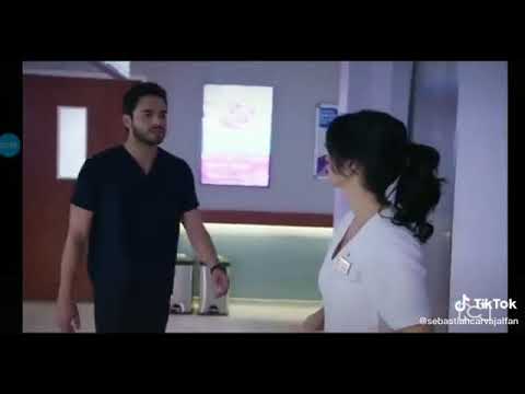 El beso de María clara y Carlos