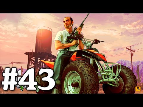 GTA 5 PS3: Playthrough Part 43[Military Hardware - Heist Planning]