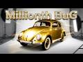 This Millionth Classic VW Beetle is a Gold Movie Star!