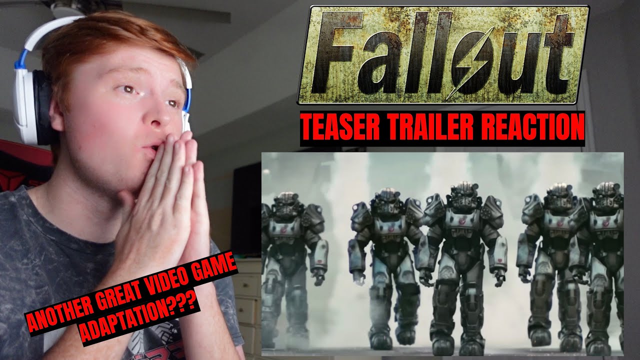 FALLOUT TEASER TRAILER REACTION (ANOTHER GREAT VIDEO GAME ADAPTATION)