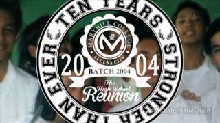 preview picture of video 'Maryhill College Batch 2004 Ten Years Stronger Than Ever AVP'
