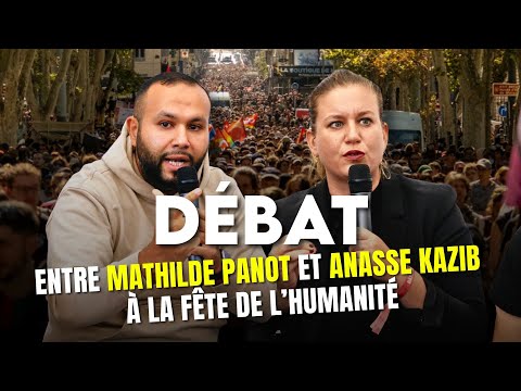 Autoritarisme, 10 septembre, présidentielle… Débat Anasse Kazib & Mathilde Panot à la Fête de l'Huma