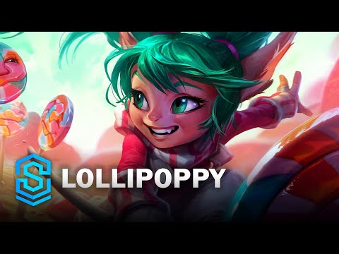 Lollipoppy Skin Spotlight (2015 Update) - League of Legends