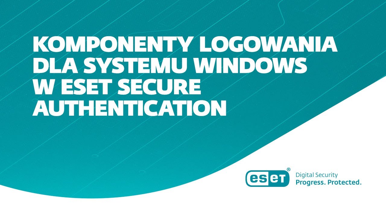 Kompontenty logowania dla systemu Windows w ESET Secure Authentication