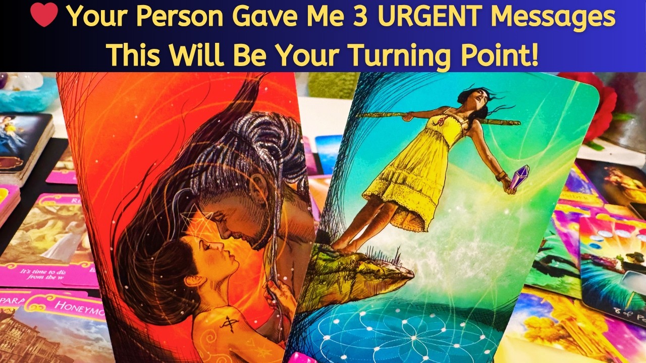 ❤️ THIS WILL BE YOUR TURNING POINT! 3 URGENT MESSAGES FROM YOUR PERSON!