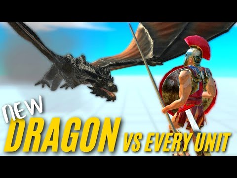 New Update! Dragon Vs EVERY UNIT - Animal Revolt Battle Simulator | ARBS