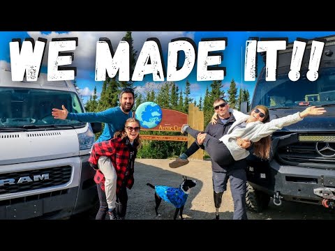 🌎5,000 Miles from Florida to the Arctic Circle 🚍 Van Life Road Trip Alaska 2021