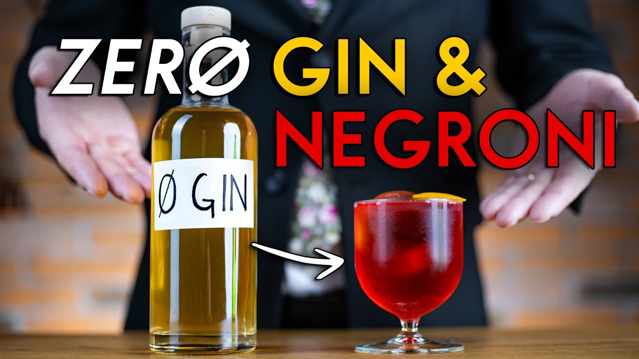 Creating A Mocktail Masterpiece: Non-alcoholic Gin And Negroni Recipe
